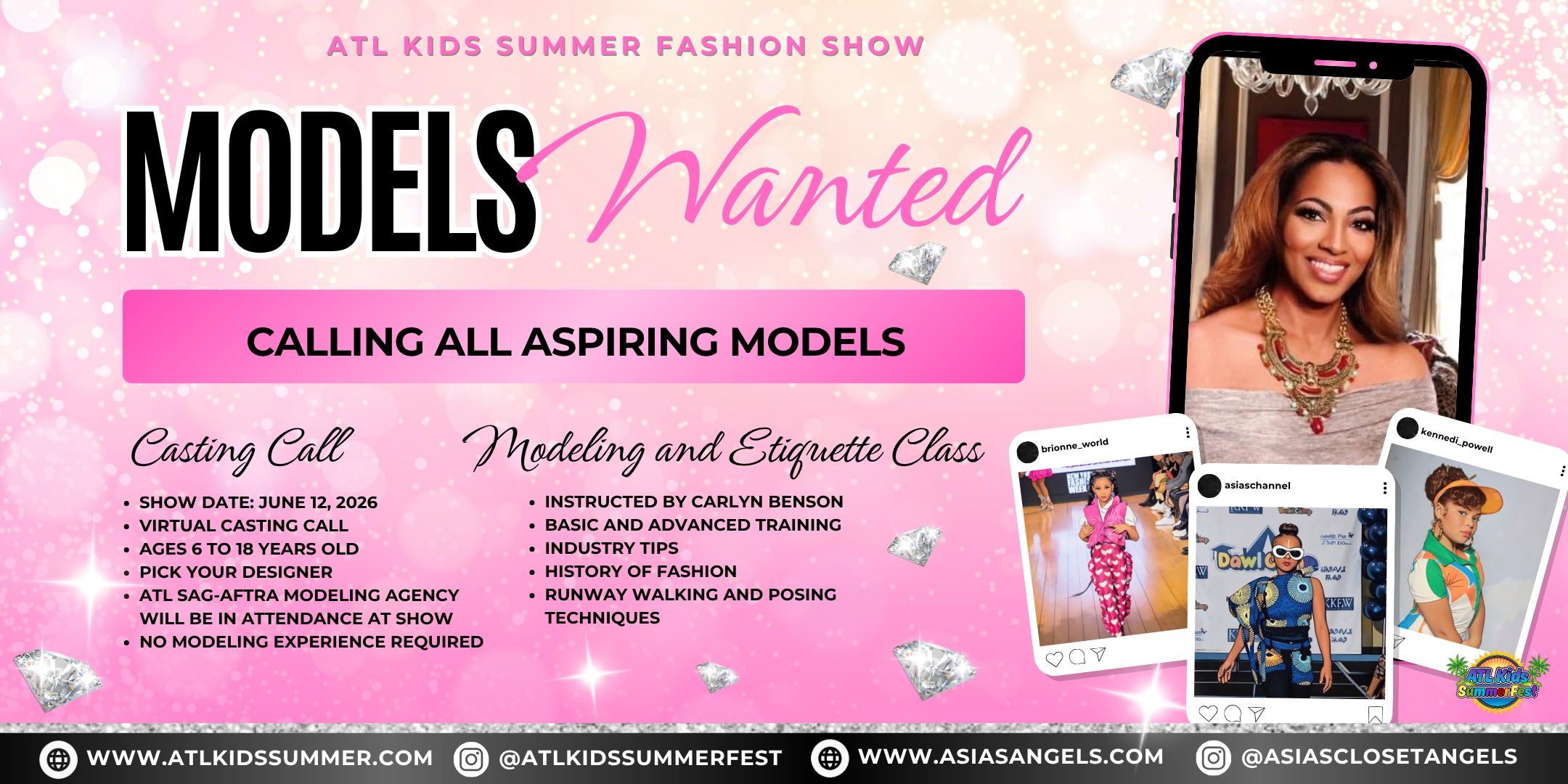 Copy of Models Wanted Flyer Template (2160 x 1080 px)