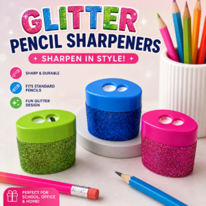 ✨ Glitter Pencil Sharpeners